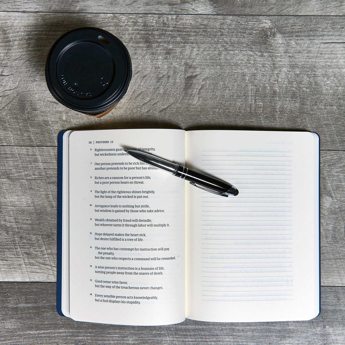 Scripture Notebook (CSB) - Proverbs by Broadman and Holman, product view 4