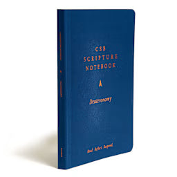 CSB Scripture Notebook, Deuteronomy: Read. Reflect. Respond.