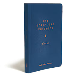 CSB Scripture Notebook, Genesis: Read. Reflect. Respond.