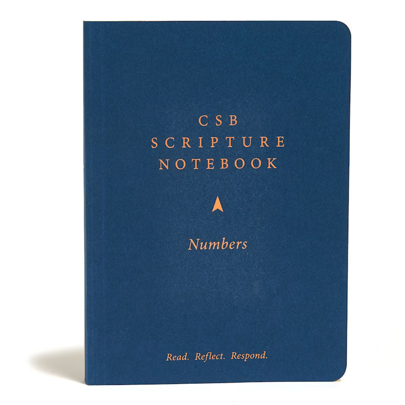CSB Scripture Notebook, Numbers: Read. Reflect. Respond.