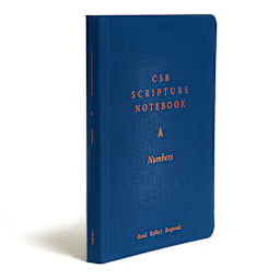 CSB Scripture Notebook, Numbers: Read. Reflect. Respond.