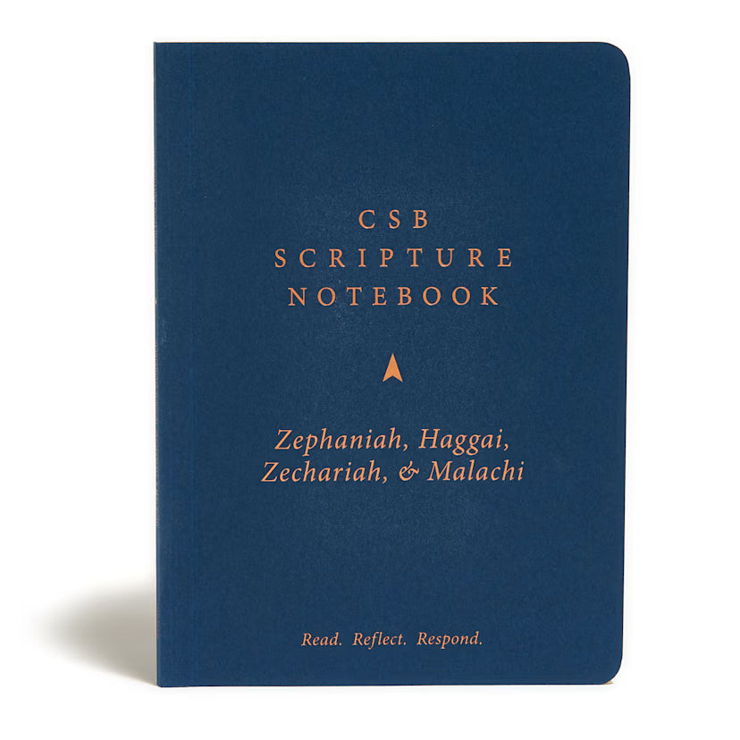 CSB Scripture Notebook, Zephaniah, Haggai, Zechariah, Malachi: Read. Reflect. Respond.
