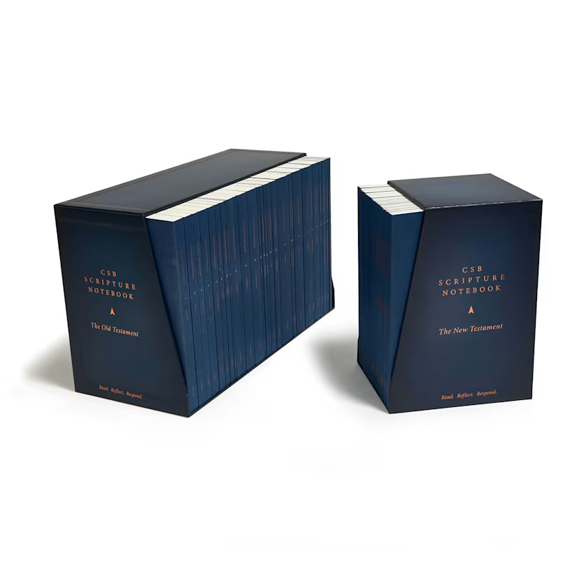 CSB Scripture Notebook, Old and New Testament Sets: Read. Reflect. Res ...