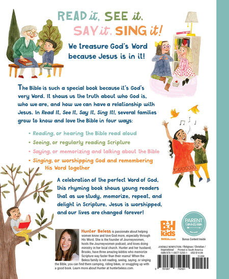 Read It, See It, Say It, Sing It by Broadman and Holman, product view 2