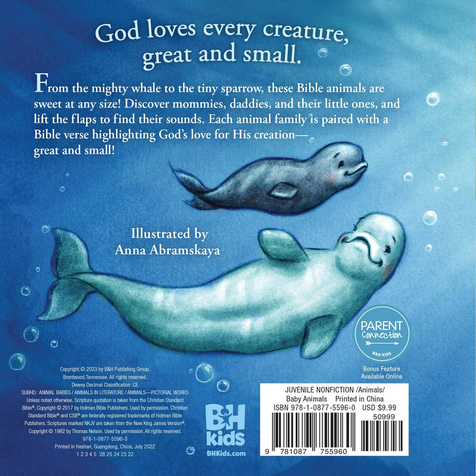 Great and Small Bible Animals by Broadman and Holman, product view 2