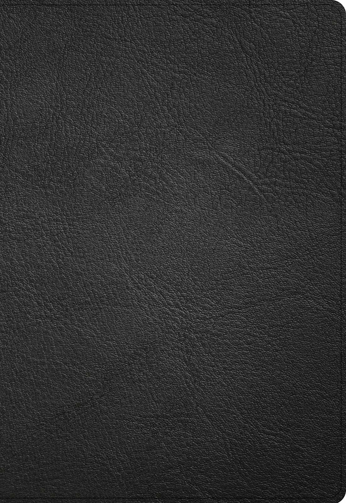 NASB Super Giant Print Reference Bible, Black Genuine Leather, Indexed by Broadman and Holman