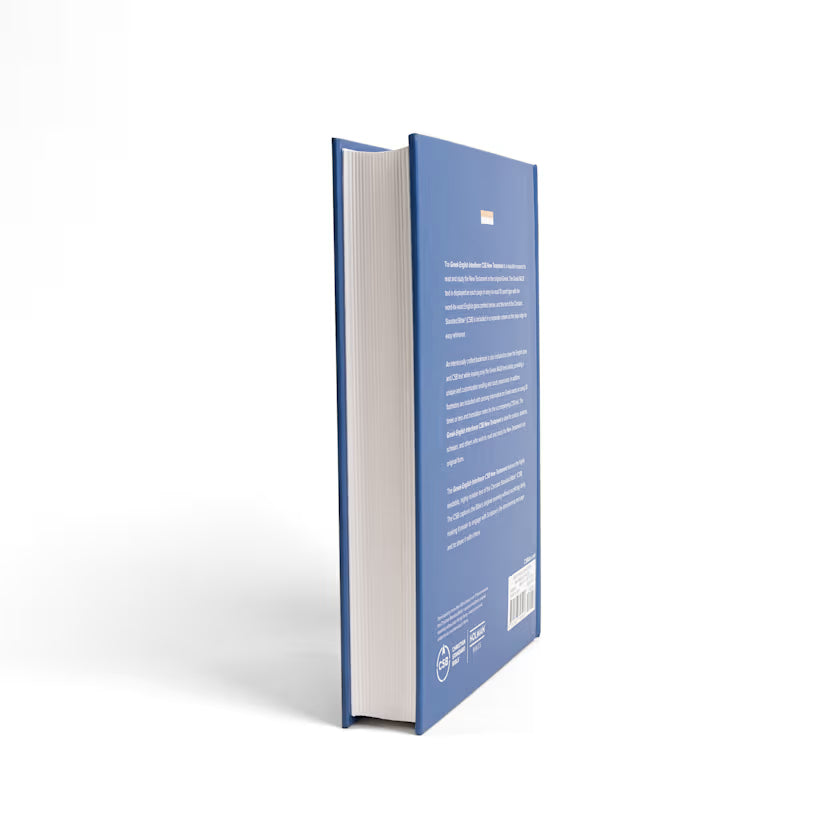 Greek-English Interlinear CSB New Testament, Hardcover