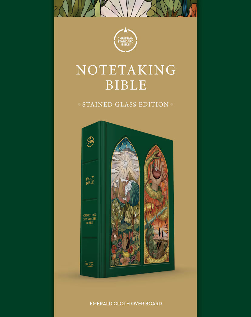 CSB Notetaking Bible, Stained Glass Edition