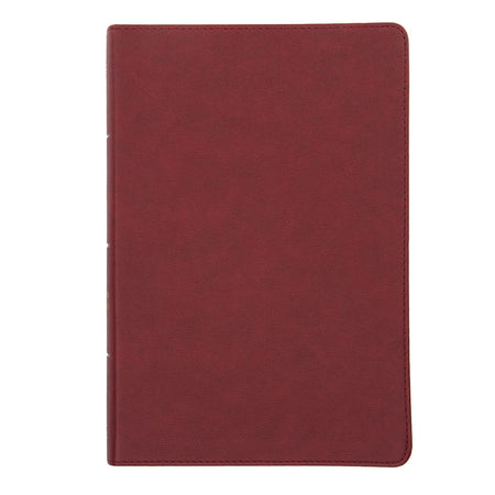 NASB Giant Print Reference Bible, Burgundy LeatherTouch by Broadman and Holman