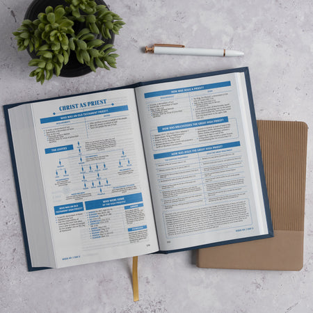 CSB Jesus Daily Bible, Hardcover by Broadman and Holman, product view 3