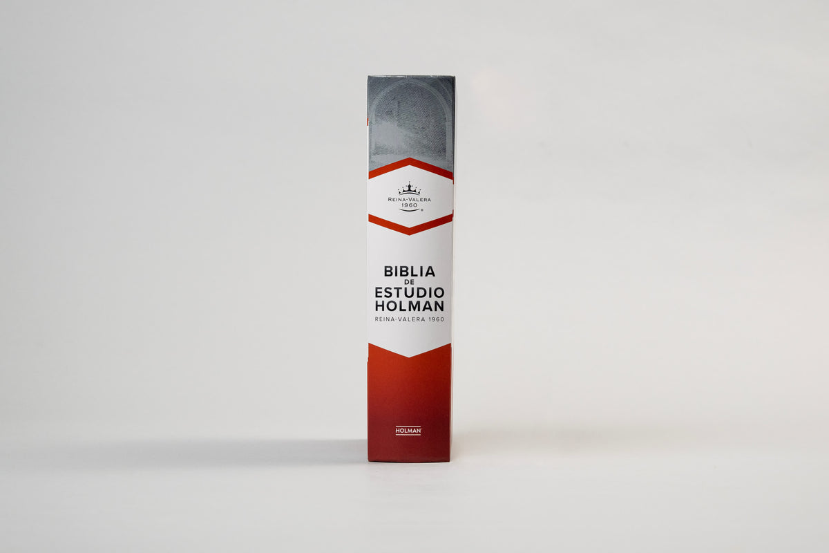 RVR 1960 Biblia de estudio Holman, café símil piel by Broadman and Holman, product view 8
