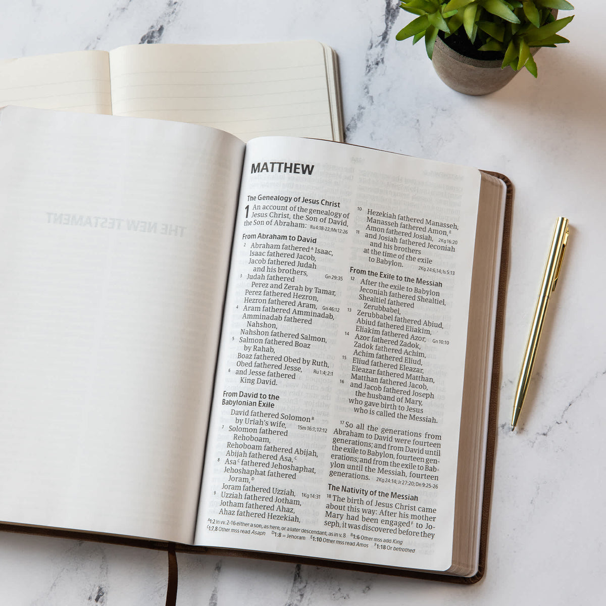 Giant Print Reference Bible (CSB) by Broadman and Holman, product view 3