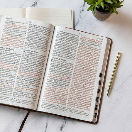 Giant Print Reference Bible (CSB) by Broadman and Holman, product view 4