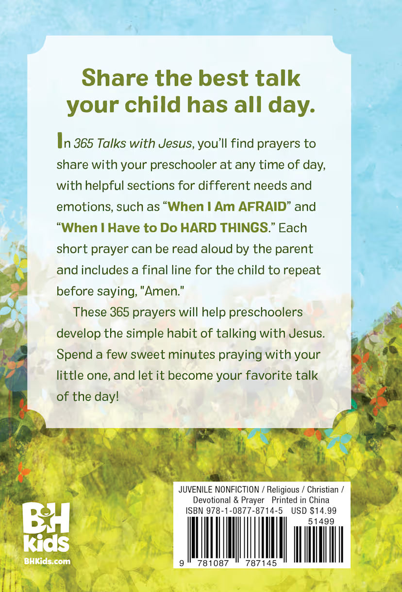 365 Talks with Jesus: Prayers to Share with Little Ones