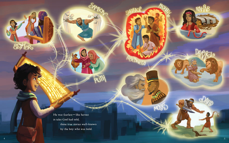 The Boy Who Was Bold by Broadman and Holman, product view 2
