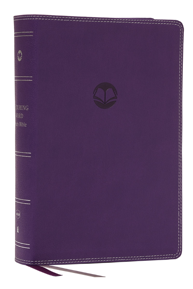 Enduring Word Study Bible: Pastoral Commentary from Every Chapter of the Bible (NKJV, Red Letter, Comfort Print)