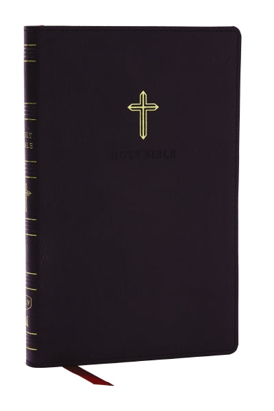KJV Holy Bible, Value Ultra Thinline, Red Letter, Comfort Print – Leathersoft™, Black by HarperCollins
