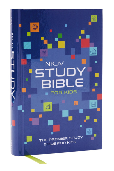 NKJV, Study Bible for Kids: The Premier Study Bible for Children (Ages 7-12) – Hardcover by HarperCollins