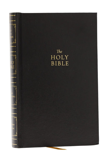 1611 KJV with Apocrypha: Holy Bible – Hardcover, Black by HarperCollins