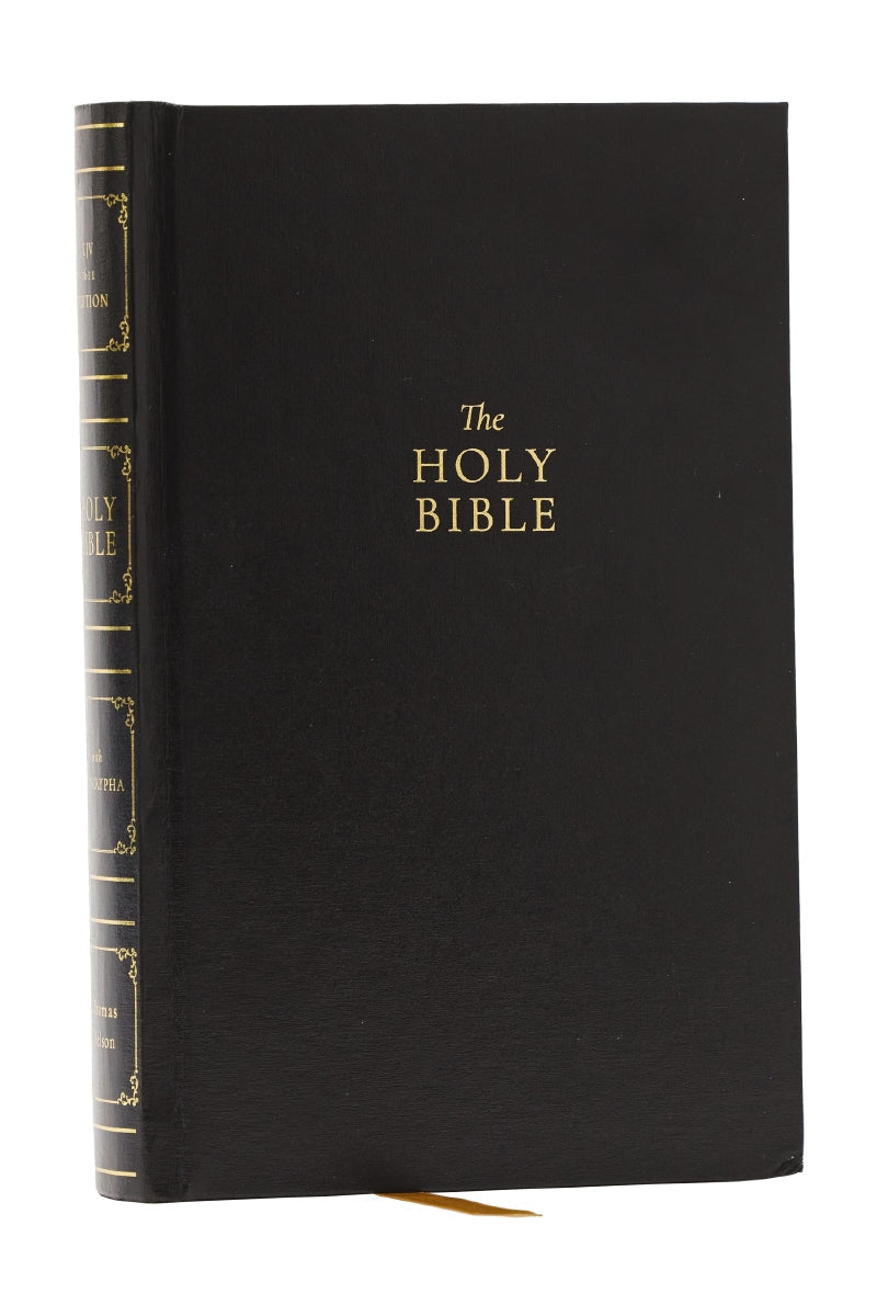 1611 KJV with Apocrypha: Holy Bible – Hardcover, Black by HarperCollins