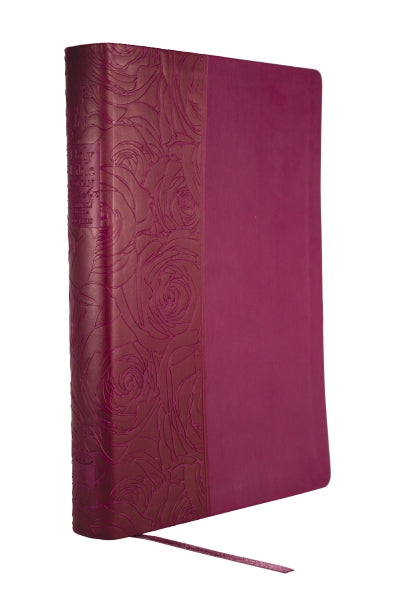 NKJV, Woman Thou Art Loosed, Red Letter Edition: Holy Bible, New King James Version – Leathersoft™, Plum by HarperCollins