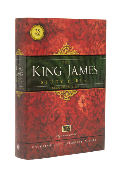 KJV Study Bible, Large Print, Red Letter Edition: Second Edition – Hardcover Large Print by HarperCollins