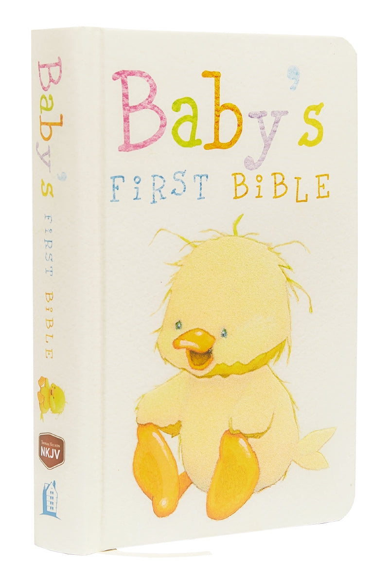 NKJV, Baby's First Bible, Hardcover, White: Holy Bible, New King James Version – Hardcover, White by HarperCollins