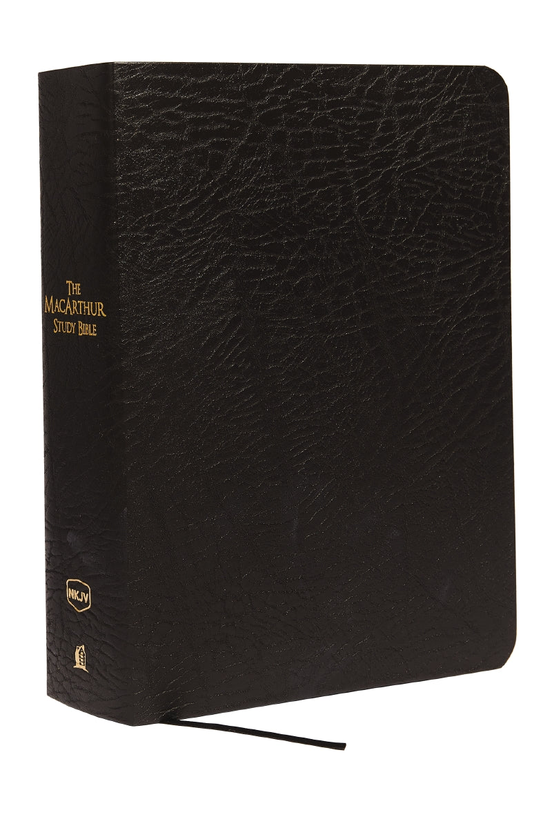 NKJV, The MacArthur Study Bible, Large Print: Unleashing God's Truth One Verse at a Time