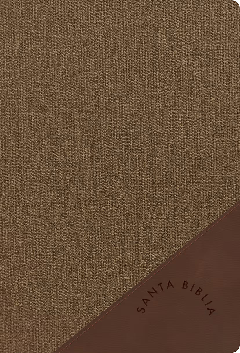 RVR 1960 Biblia letra grande tamaño manual, café duotono símil piel (Edición 2023): Con referencias. Nueva tipografía