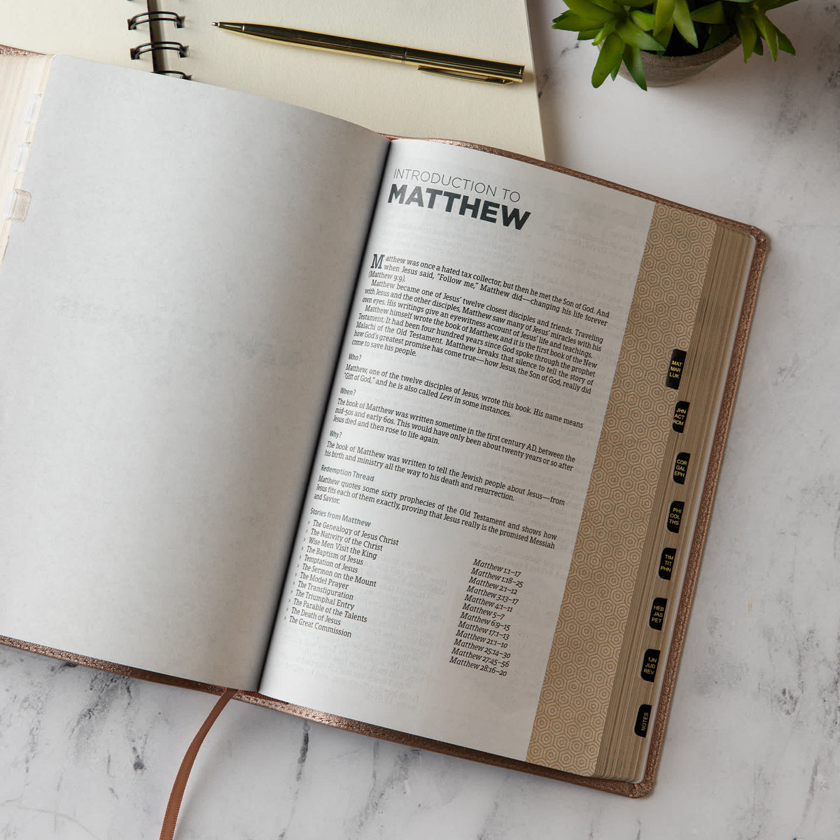 Essential Teen Study Bible (KJV) by Broadman and Holman, product view 5