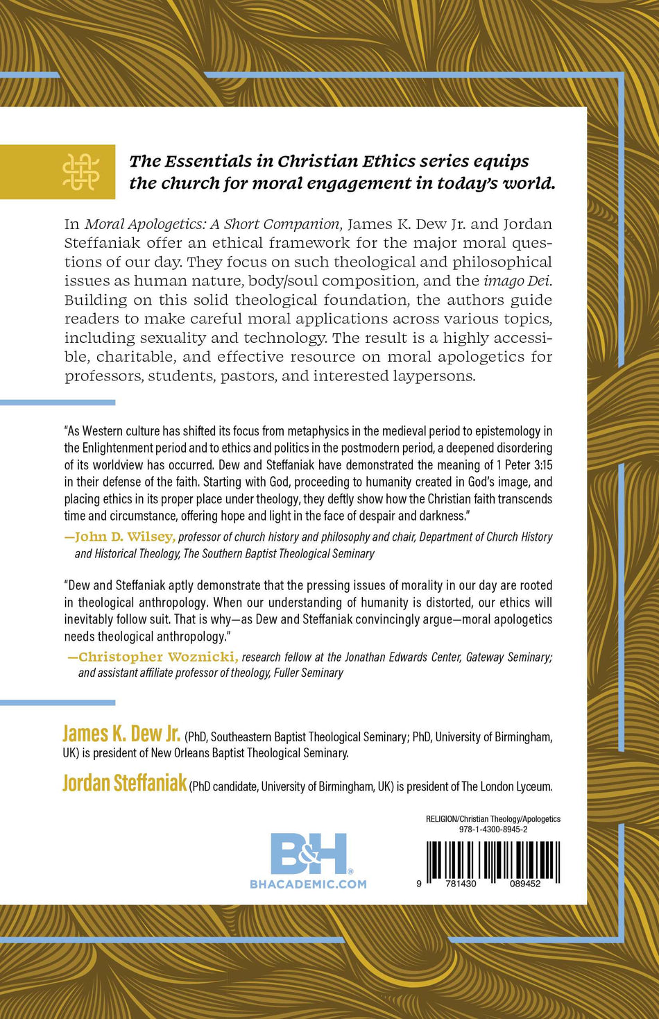 Moral Apologetics: A Short Companion by Broadman and Holman, product view 2
