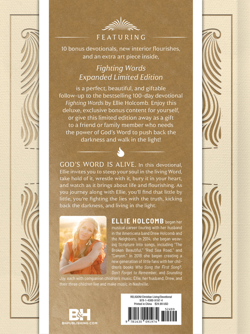 Fighting Words Devotional by Broadman and Holman, product view 2