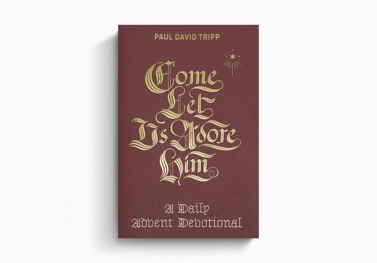 Come, Let Us Adore Him: A Daily Advent Devotional, one of the items in the Advent Devotionals for Adults, Set of Three. A photograph of the assembled set is pending.