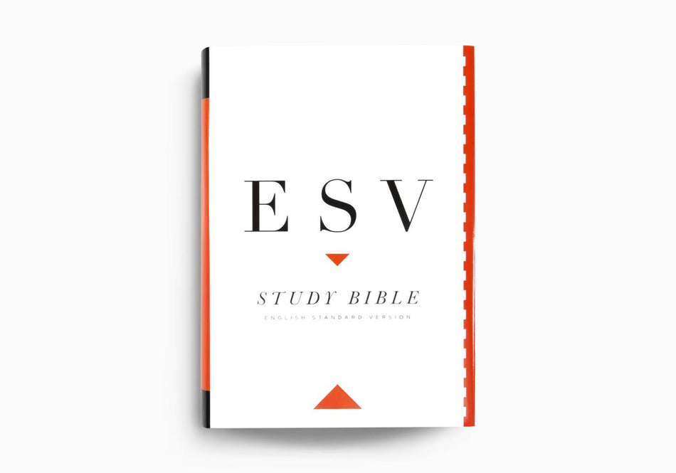 ESV Study Bible, Large Print, Thumb Indexed – Hardcover by Crossway