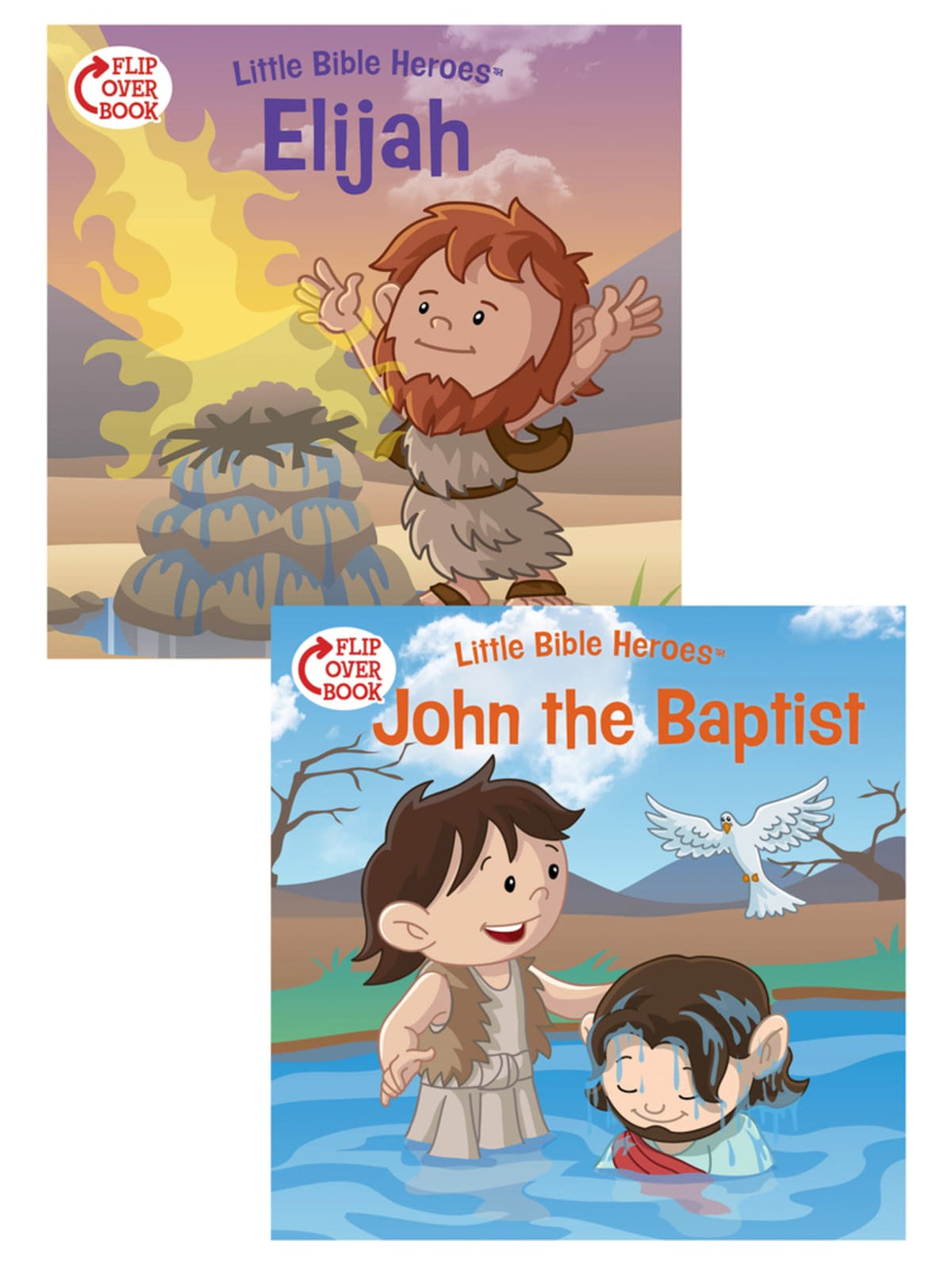 Elijah/John the Baptist Flip-Over Book by Broadman and Holman
