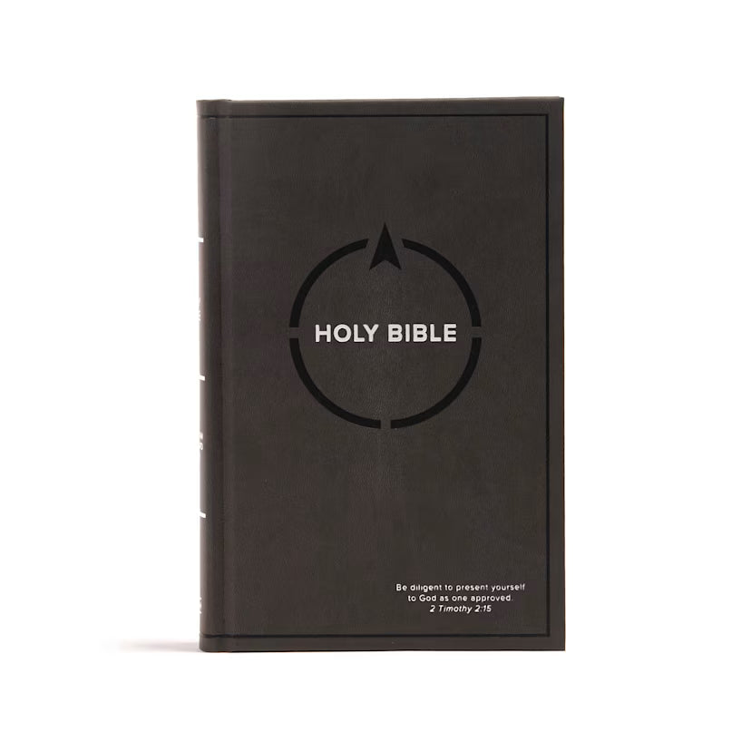 CSB Drill Bible, Gray LeatherTouch Over Board