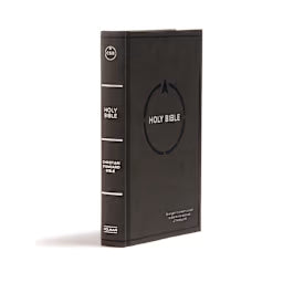 CSB Drill Bible, Gray LeatherTouch Over Board