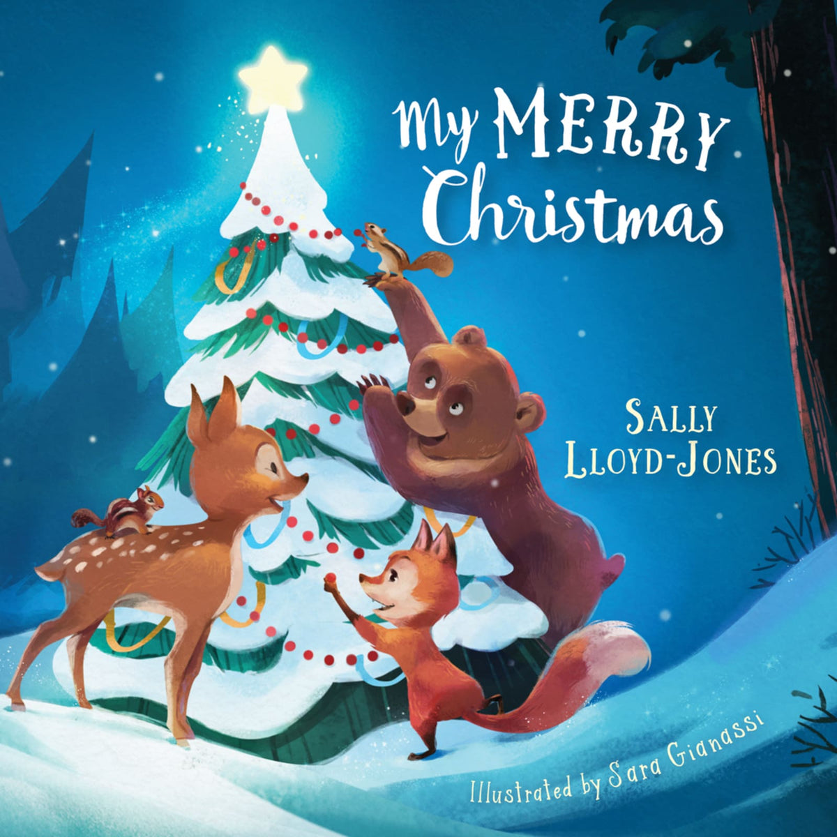 My Merry Christmas (padded board book) by Broadman and Holman