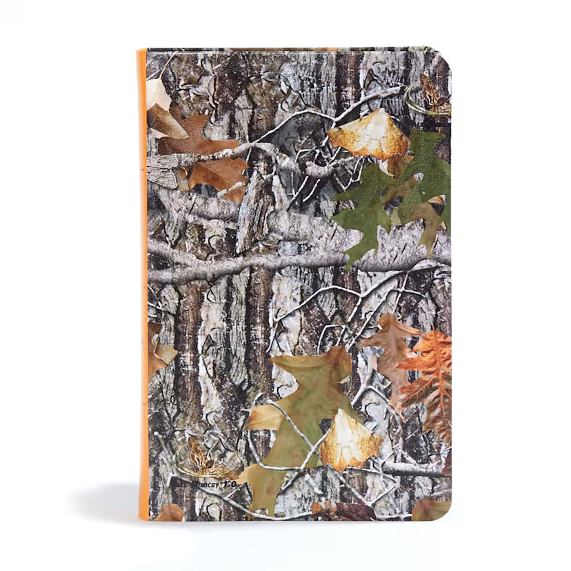 CSB Sportsman's Bible: Large Print Personal Size Edition, Mothwing Camouflage LeatherTouch