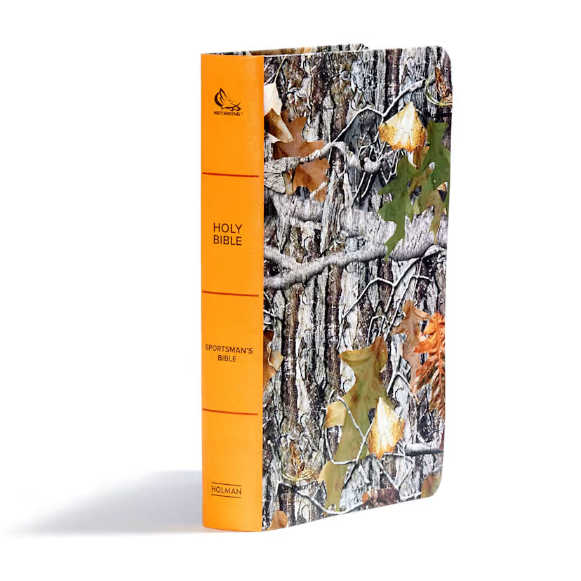 CSB Sportsman's Bible: Large Print Personal Size Edition, Mothwing Camouflage LeatherTouch
