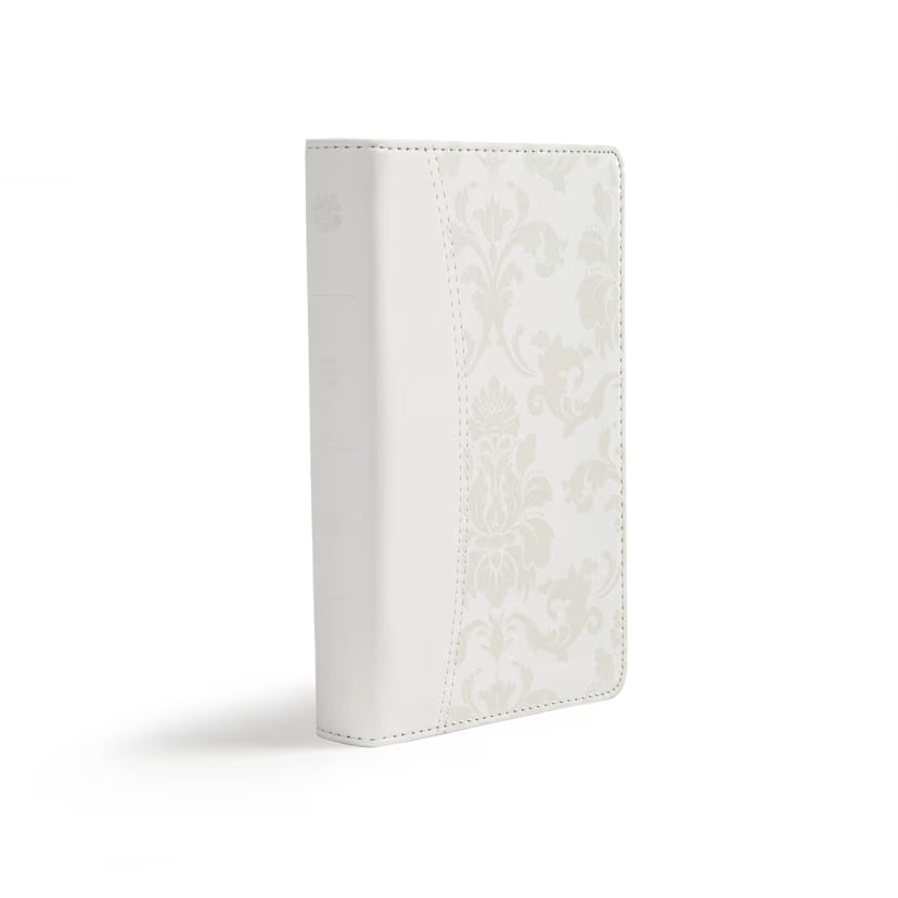 CSB Bride's Bible, White LeatherTouch