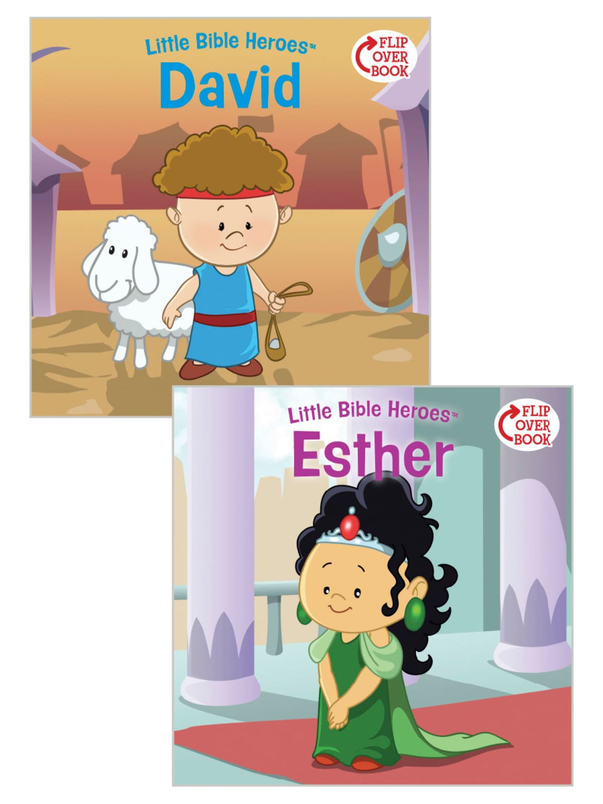David/Esther LBH (Little Bible Heroes) by Broadman and Holman
