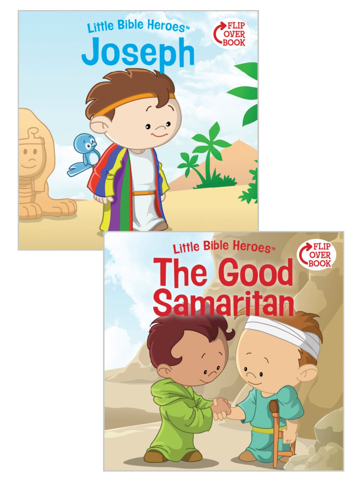 Joseph/The Good Samaritan Flip-Over Book by Broadman and Holman