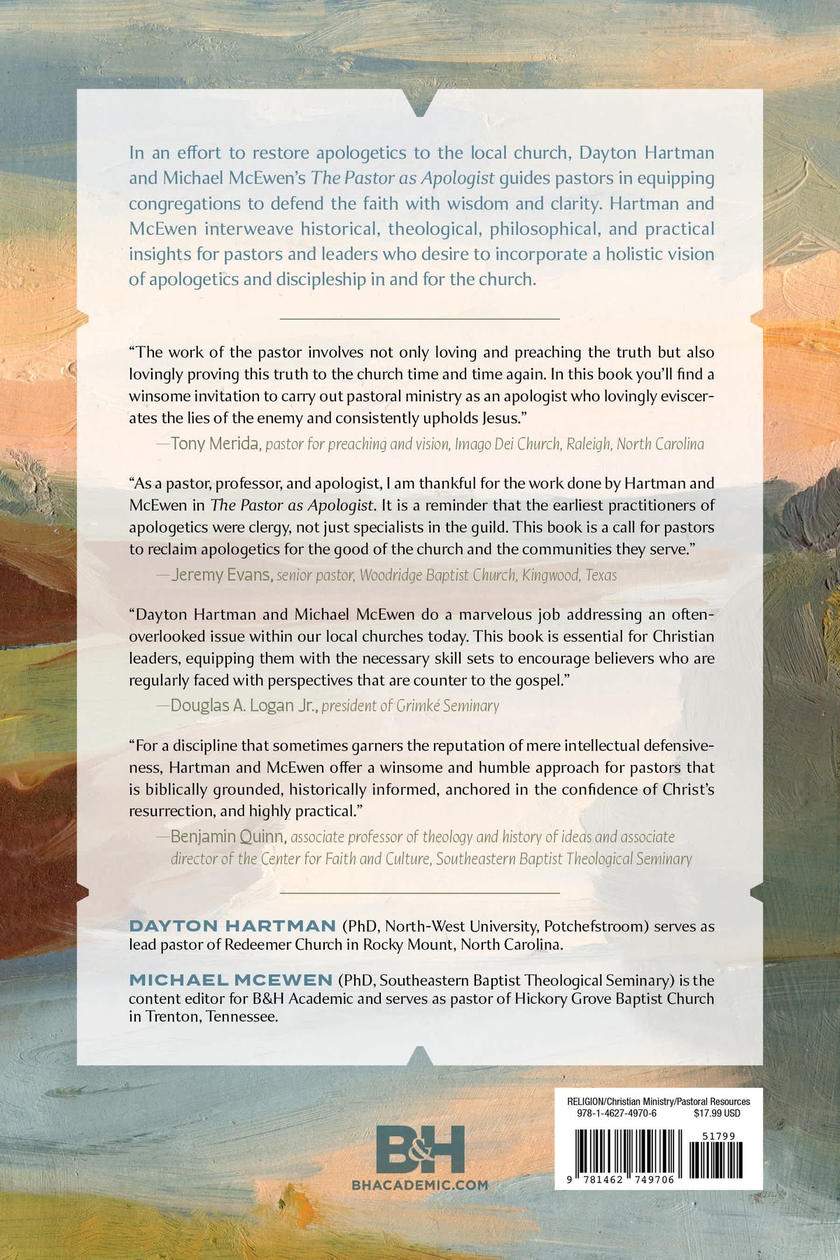 The Pastor as Apologist by Broadman and Holman, product view 2
