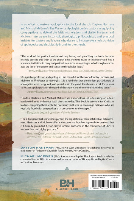 The Pastor as Apologist by Broadman and Holman, product view 2