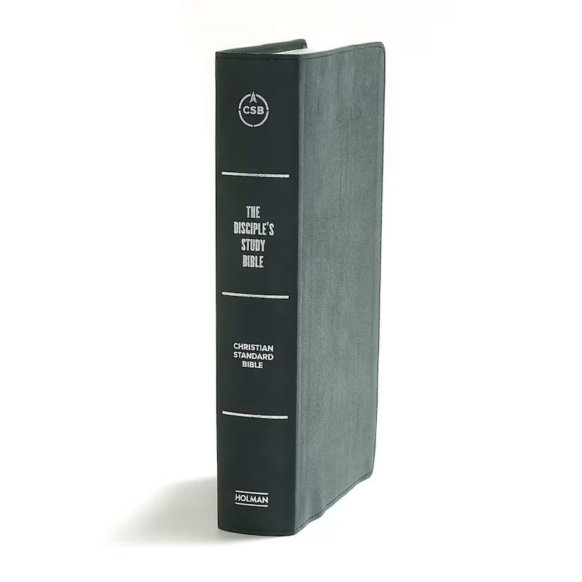 CSB Disciple's Study Bible, Black LeatherTouch