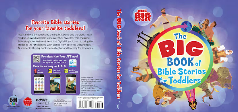 The Big Book of Bible Stories for Toddlers (padded)