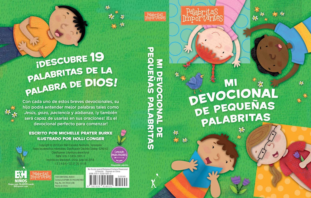 Mi devocional de pequeñitas palabras by Broadman and Holman, product view 2