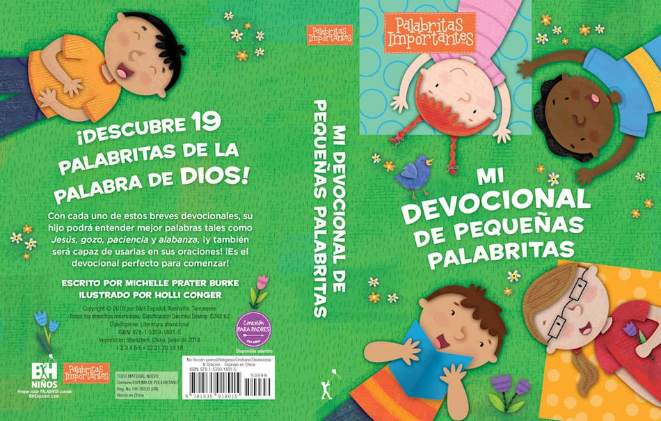 Mi devocional de pequeñitas palabras by Broadman and Holman, product view 2
