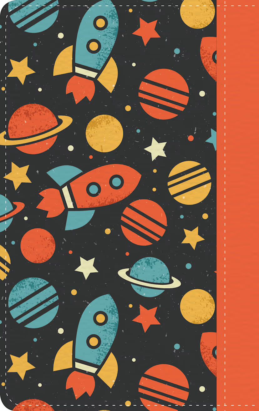 NVI Biblia Luz en mi camino cohetes, multicolor símil piel